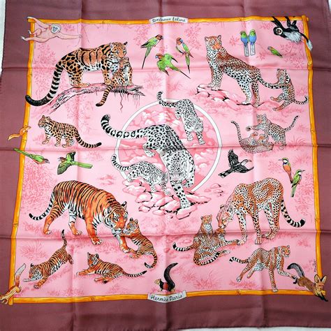 hermes tendresse feline scarf|Hermès Tendresse Féline Scarf .